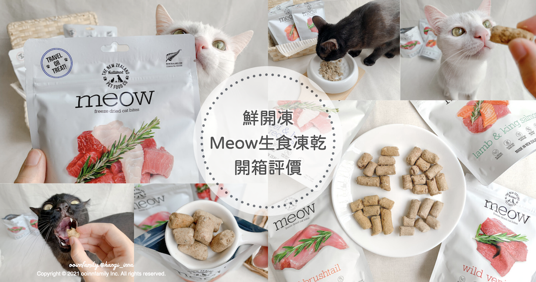 NZ Natural 鮮開凍Meow貓咪生食凍乾評價推薦開箱
