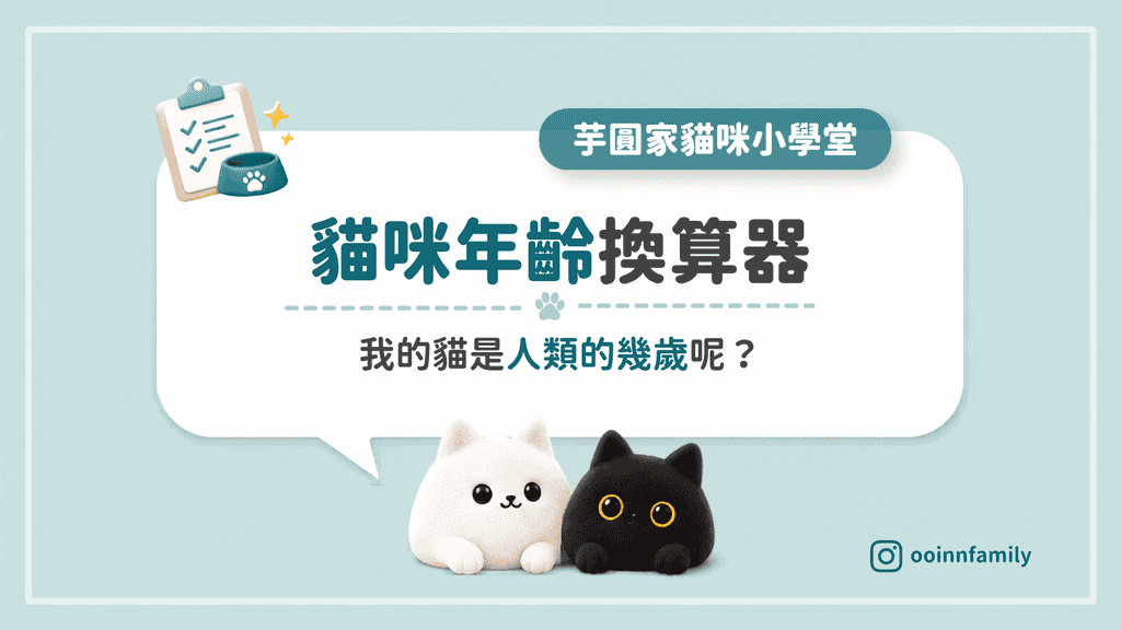 貓咪年齡計算機 換算人類