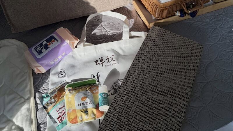 蟬說 寵物友善露營 貓咪禮包